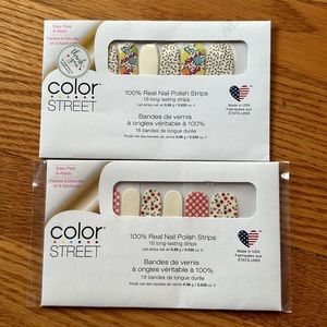 Color Street Nail Polish Strips - Totally Rad & Cherry-Picked